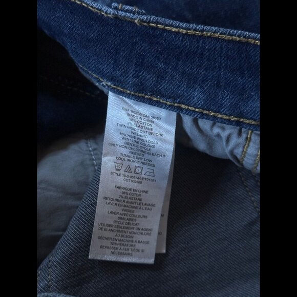 Current / Elliott Jeans 24 Womens Blue Skinny Micro Stretch Dark Wash Denim - Picture 8 of 8